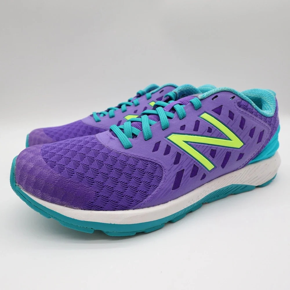 New Balance KJURGPPY Sneaker Kids Size 6.5 Purple Mesh Athletic Running